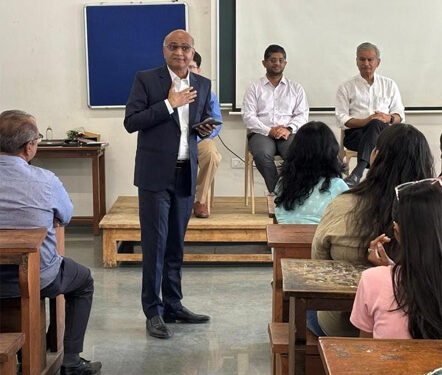 ‘Do not be afraid of failure — keep trying’: Anil Patel inspires Navgujarat students to chase excellence