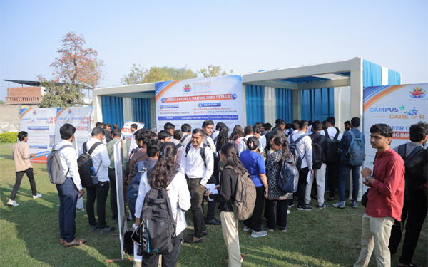 Swarrnim Mega Job Fair 2026 hits the bullseye: 800+ students step into the world of work