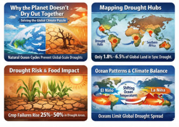 Oceans, not odds, save earth from mega-drought: scientists crack the climate code