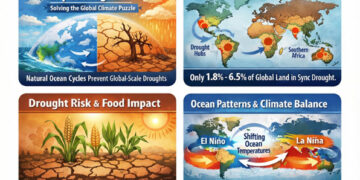Oceans, not odds, save earth from mega-drought: scientists crack the climate code