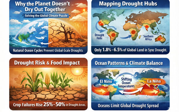 Oceans, not odds, save earth from mega-drought: scientists crack the climate code