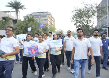City on the move against cancer: Mayor flags off mega walkathon as 500 citizens champion early detection and cure