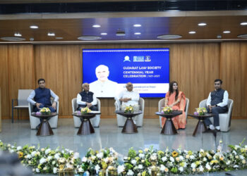 Gujarat CM hails GLS as a trusted beacon of nation-building, unveils centenary logo & archives to launch historic 100-year celebrations