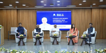 Gujarat CM hails GLS as a trusted beacon of nation-building, unveils centenary logo & archives to launch historic 100-year celebrations