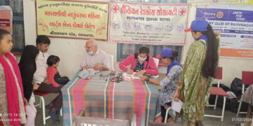 Healing at the doorstep: Rotary–Red Cross health camp brings preventive care to Kobdi Village
