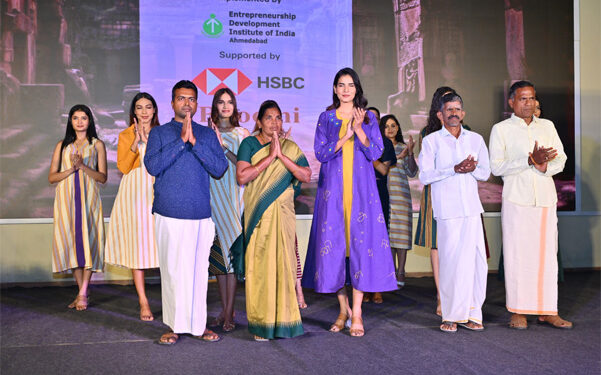 Handloom revival takes centre stage: Bhuj & Erode weavers shine as chief guest champions sustainable heritage at EDII-WeaverNIQUE show