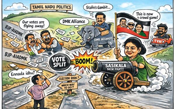 Sasikala’s shock entry shakes NDA, rewrites TN poll chessboard: is this Stalin’s silent masterstroke?