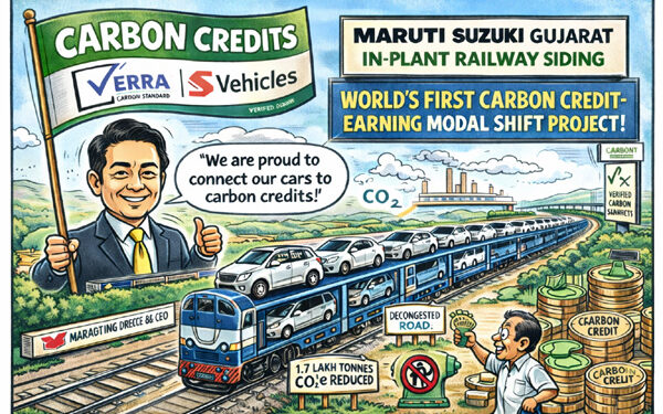 Maruti Suzuki India Limited’s Gujarat rail leap creates world-first carbon credit corridor