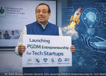 ‘Don’t just code the future—own it,’ inspires Dr. Sunil Shukla as EDII unveils AICTE-approved PGDM to turn tech talent into startup founders