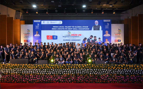 Maharashtra leads, Gujarat follows close behind: Western India’s young champions ignite IndiaSkills glory, powering nation’s skilled future