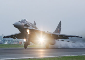 Leading from the Cockpit: Air Chief takes to the skies in MiG-29UPG at Forward Airbase
