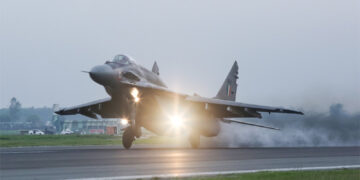 Leading from the Cockpit: Air Chief takes to the skies in MiG-29UPG at Forward Airbase