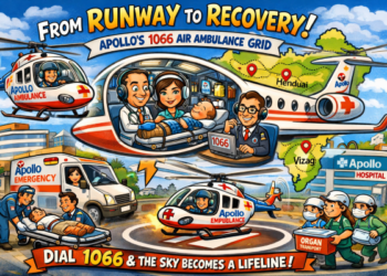 From runway to recovery: Apollo turns the sky into a lifeline with 1066 Air Ambulance Grid