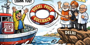 Diesel relief at sea: Centre orders rollback of ₹22.43/l hike for Gujarat fishermen