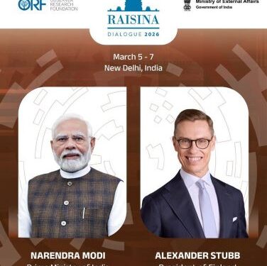 Modi bets big on India–Finland reset as Stubb lands for Raisina Dialogue 2026