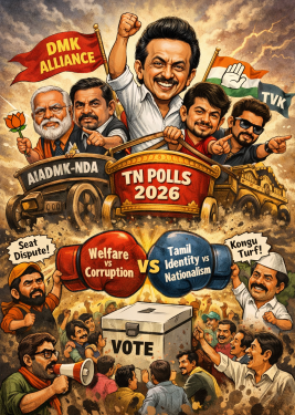 TN polls 2026: Alliance arithmetic locked, battle lines drawn as star power & manifestos heat up race
