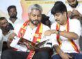Vijay’s TVK sounds poll Bugle from R.K. Nagar; welfare drive reaches 500 families