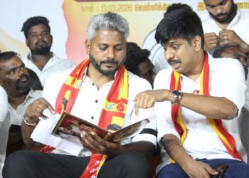 Vijay’s TVK sounds poll Bugle from R.K. Nagar; welfare drive reaches 500 families