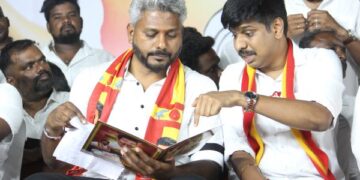 Vijay’s TVK sounds poll Bugle from R.K. Nagar; welfare drive reaches 500 families