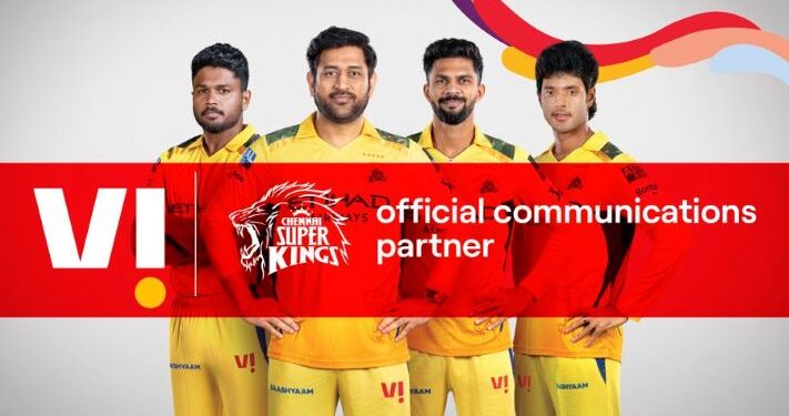 Vi pads up with Super Kings: a powerplay partnership for the next three seasons