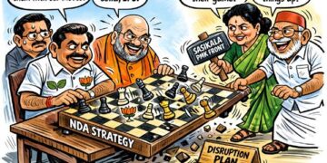 NDA’s Tamil Nadu Chessboard: AIADMK–BJP seal core deal as Sasikala front emerges as spoiler