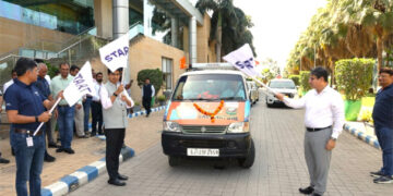 Faith on wheels, green in spirit: Mundra flags off Shrimad Bhagwat Mahayatra