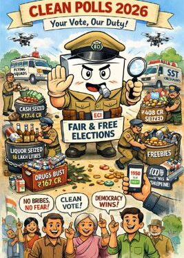 ₹400 cr seizures, 2,200+ candidates: Poll heat rises as scrutiny ends, enforcement tightens grip