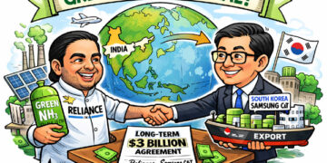 Green fuel diplomacy: Reliance–Samsung pact signals India’s global ammonia leap