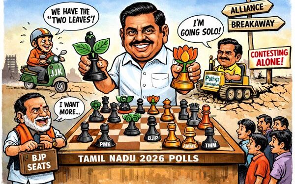 AIADMK-Led NDA shapes poll battlefield 2026: Alliance math, symbol politics & breakaway moves redraw Tamil Nadu contest