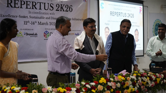 Blueprints to breakthroughs: IITRAM’s REPERTUS 2K26 turns campus into a civil engineering powerhouse