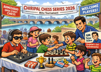 Checkmate, Ahmedabad! City streets turn into chess arenas with Chiripal Open Series