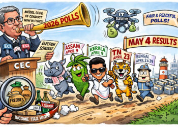 Battle for 824 seats begins: EC sounds the bugle for four-state, one UT polls