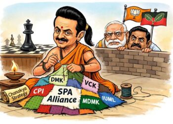 “Rising Sun, expanding arc”: Stalin seals seat pact as DMK-led alliance maps 175-symbol strategy
