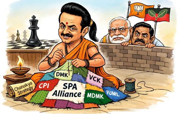 “Rising Sun, expanding arc”: Stalin seals seat pact as DMK-led alliance maps 175-symbol strategy
