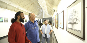 Borrowed, not owned: Artist Tanmay Shah turns canvas into a climate conscience
