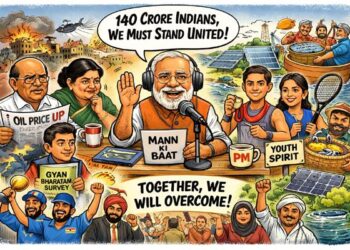 When the world shakes, india must stand together: PM’s call for unity over noise