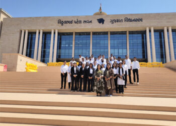 Democracy up close: Law students step inside the Gujarat Vidhan Sabha where laws are born