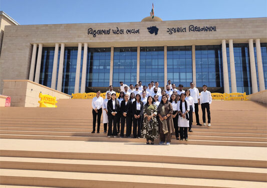 Democracy up close: Law students step inside the Gujarat Vidhan Sabha where laws are born