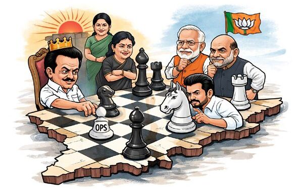 Tamil Nadu’s pre-poll chessboard: Stalin’s Chanakya moves, Vijay’s political gamble and BJP’s Southern dream collide