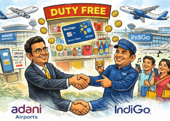  IndiGo–Adani Airports alliance redefines airport retail with BluChips Rewards on duty-free shopping