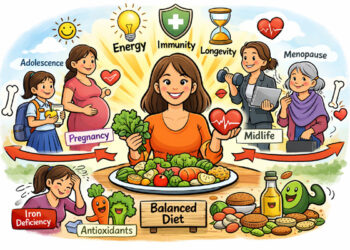 Plate power: How every bite scripts a woman’s energy, immunity & lifelong vitality