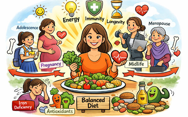 Plate power: How every bite scripts a woman’s energy, immunity & lifelong vitality