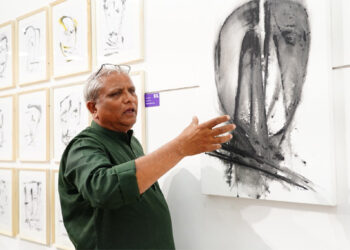From ledgers to layers: Banker Rajendra Kadia turns faces into living canvases
