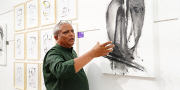 From ledgers to layers: Banker Rajendra Kadia turns faces into living canvases