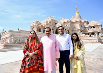  Gautam Adani’s Ayodhya visit bridges Ram Temple devotion with AI-powered gurukul vision