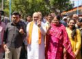 Ballot Power in Action: Amit Shah Votes in Ahmedabad, Urges Citizens to Join ‘Festival of Democracy’