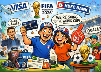 Swipe. score. fly to FIFA: Visa–HDFC unleash ultimate World Cup 2026 fan experience for India