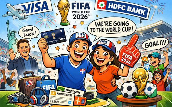 Swipe. score. fly to FIFA: Visa–HDFC unleash ultimate World Cup 2026 fan experience for India
