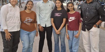 Byte-sized brilliance, big league win: Prin MC Shah Commerce College students top Lakshya 2.0