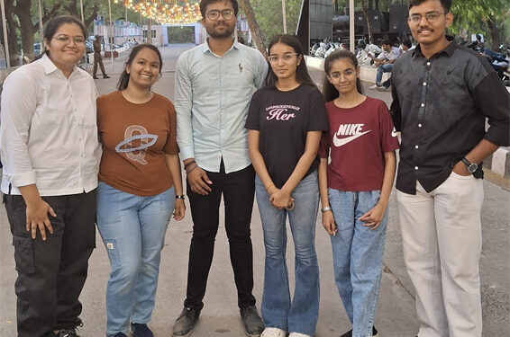Byte-sized brilliance, big league win: Prin MC Shah Commerce College students top Lakshya 2.0